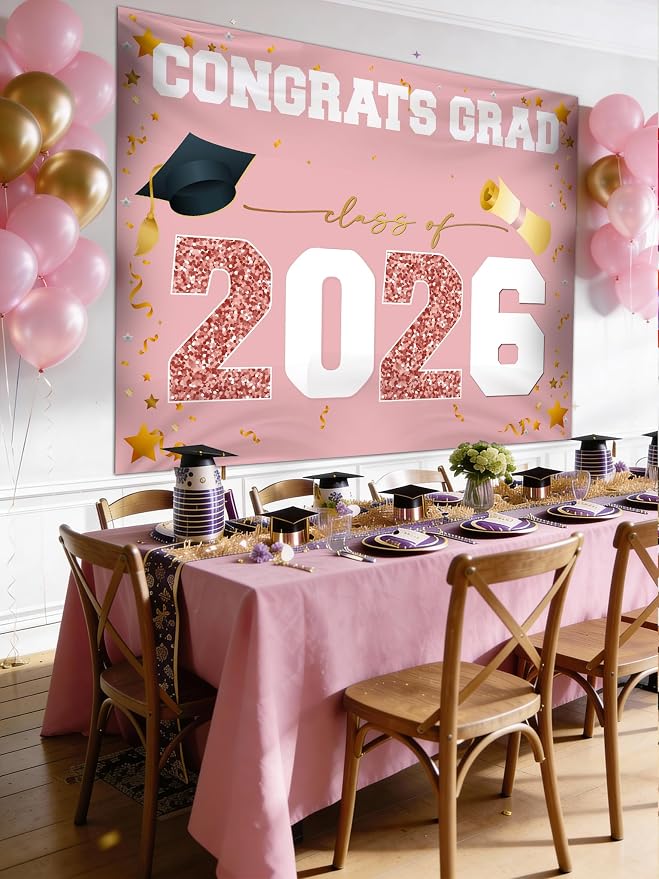 Class of 2026 Graduation Banner 47x67" - Image 8