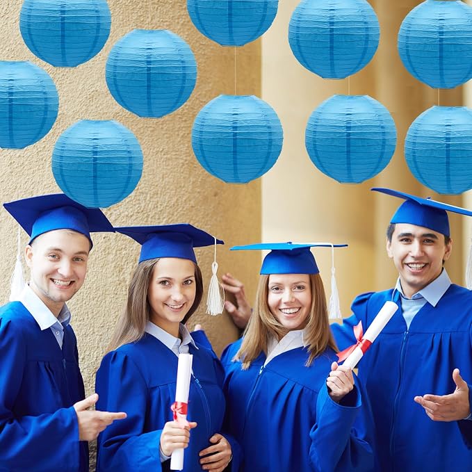 Round Chinese Paper Lanterns Decorative Hanging Ceiling Lanterns - Image 4