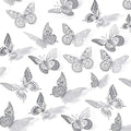 SAOROPEB 3D Butterfly Wall Decor, Removable Metallic Wall Sticker Room Mural by SAOROPEB