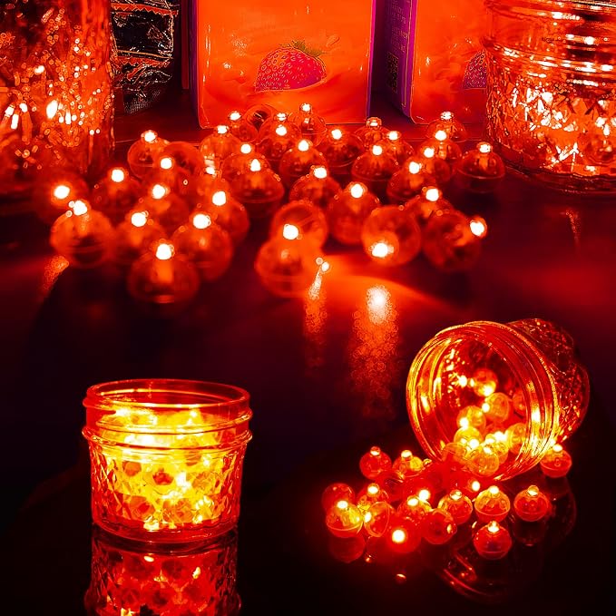 Aogist 200Pcs Red Balloon Lights - Image 4