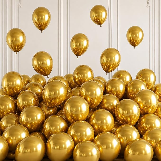 Gold Balloons by Togvu