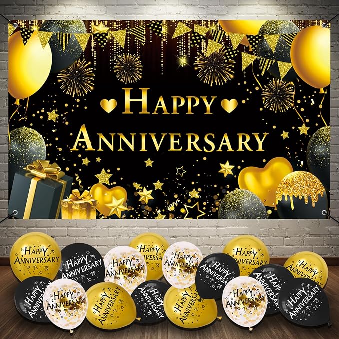 Happy Anniversary Decorations Kit by Oevbexos
