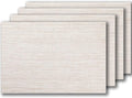 LEXMORE Placemats Set of 4 Vinyl/Plastic Woven Place Mats by lexmore
