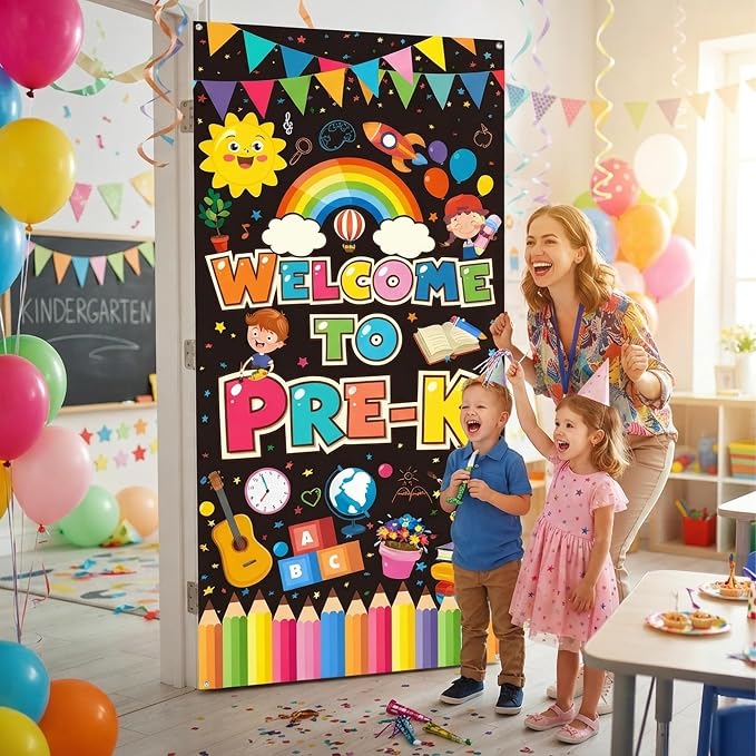 Welcome to Pre-K Door Banner - Image 4