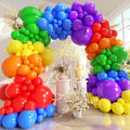 Rainbow Balloons Arch Kit 120pcs, Different Sizes Latex Balloons by Unknown