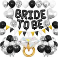 Black and Silver Bachelorette Party Decorations by Dagelar