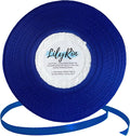 Royal Blue Ribbon 1/4 Inches 36 Yards Satin Roll Perfect by LilyRin