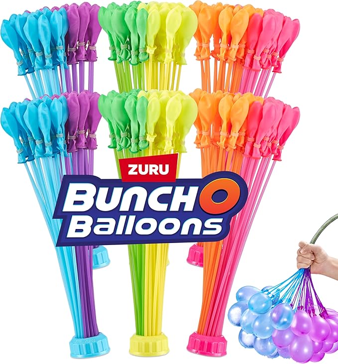 Bunch O Balloons Tropical Party by ZURU, 200+ Rapid-Filling Self-Sealing by BunchOBalloons