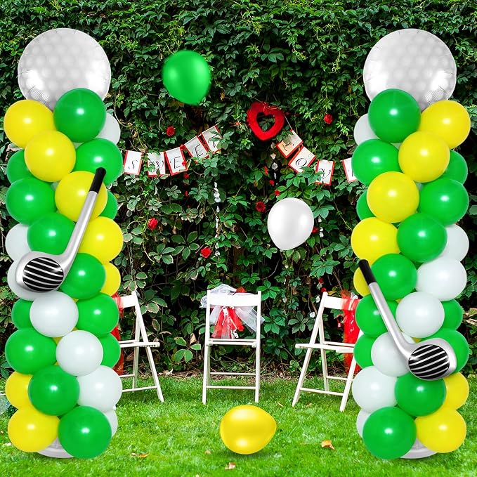 Soulchen 2 Set Golf Hole in One Balloon Column Stand Kit - Image 6