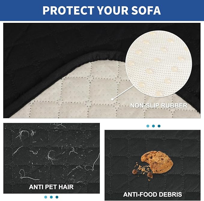 XINEAGE Quilted Sofa Cover Waterproof Couch Covers - Image 4