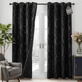 Deconovo 100% Blackout Living Room Curtains 63 Inches Long, Thermal Insulated by Unknown