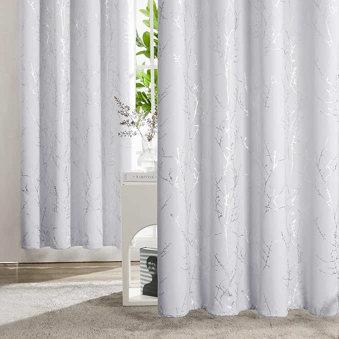 Deconovo Living Room Curtains 72 Inches Long, Thermal Insulated, Room Darkening - Image 3