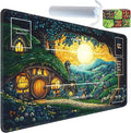 for TCG Playmat with Zones, Non-Slip Rubber Bottom Trading Card Game Mat with by Unknown