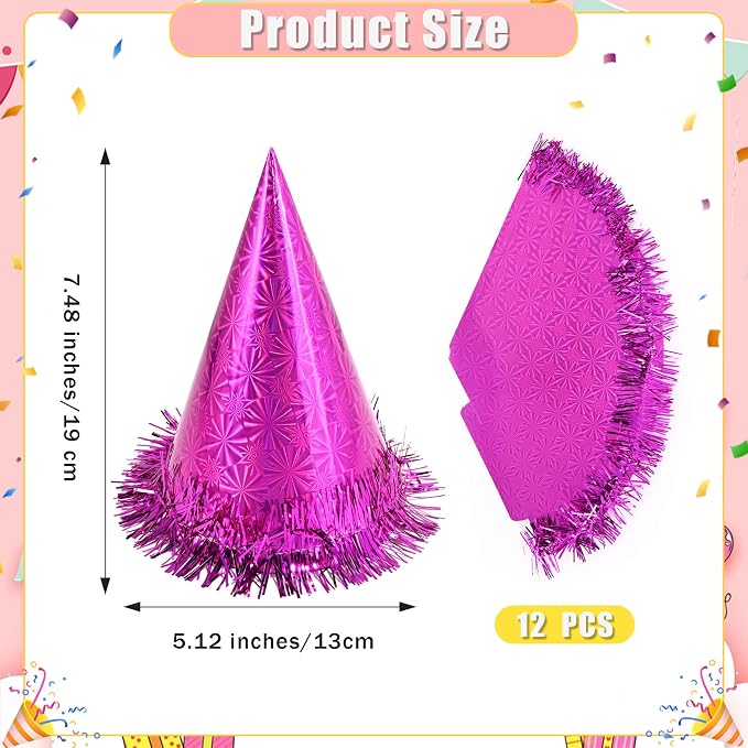 CANREVEL Party Hats for Adults and Kids, Party Headwear for Celebration | Party - Image 5