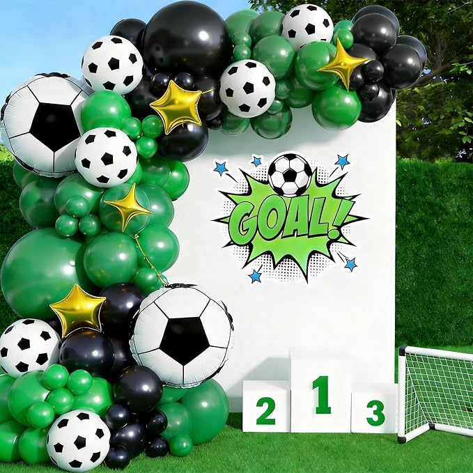 Soccer Balloon Garland Arch Kit - Image 4