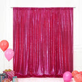 Eternal Beauty Hot Pink 3mm Sequin Backdrop 20x10 Ft by EternalBeauty