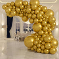 Vellax 146-Pc Metallic Gold Balloon Garland Arch Kit, Baby Shower DIY | 146-pc by Vellax