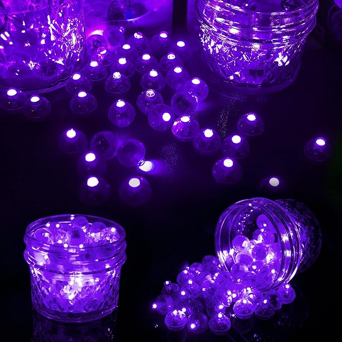 Aogist 200Pcs Purple Lights - Image 5