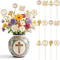 TICIAGA Floral God Bless Decorative Picks by TICIAGA
