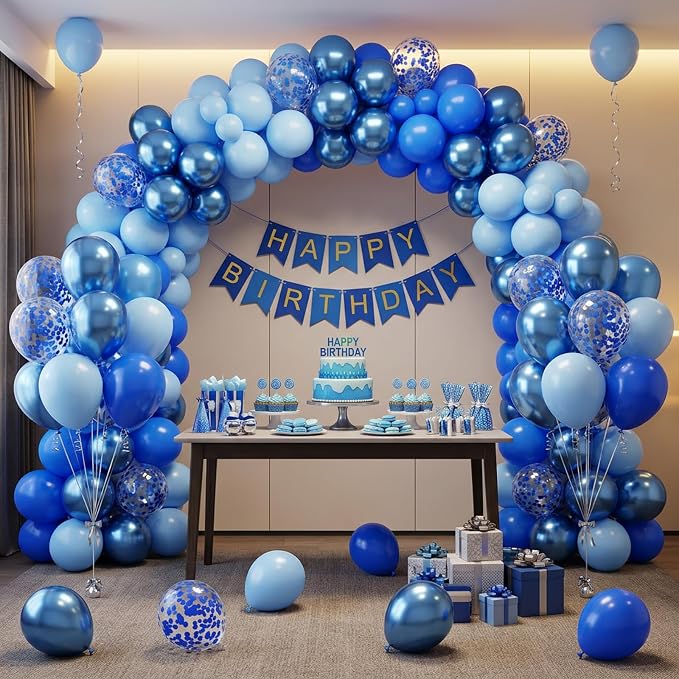 Blue Balloon Arch Kit - Image 6