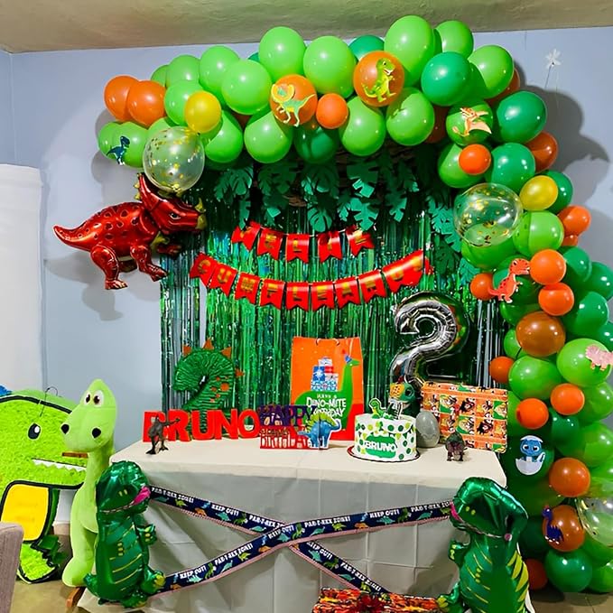 Voircoloria 66pcs Green Latex Party Balloons, 12inch | - Image 4