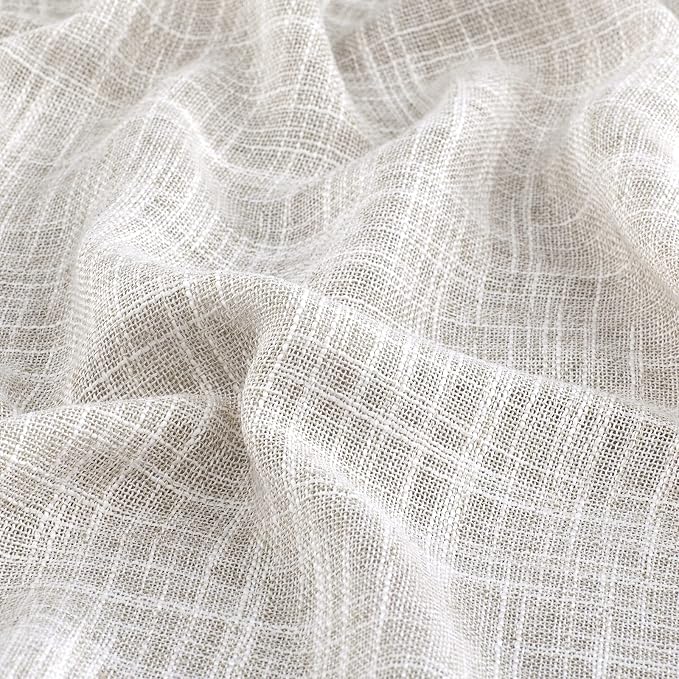 Beda Home Tassel Linen Textured Swag Curtain Valance - Image 8