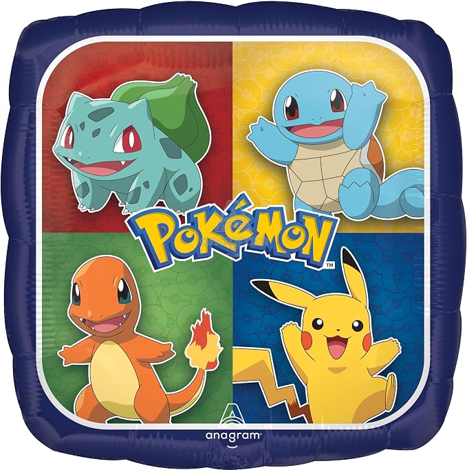 Anagram Pokémon Foil Balloon Bouquet 5 Piece Set – Perfect - Image 4