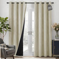 Deconovo 100% Blackout Living Room Curtains 84 Inches Long, Thermal Insulated by Deconovo