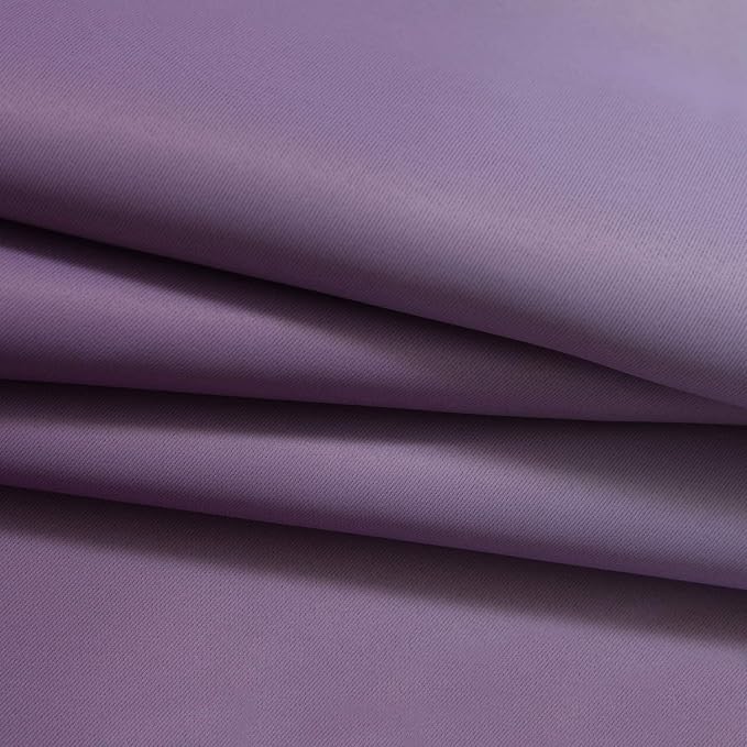 Yakamok Ombre Curtains Purple and Greyish White - Image 6