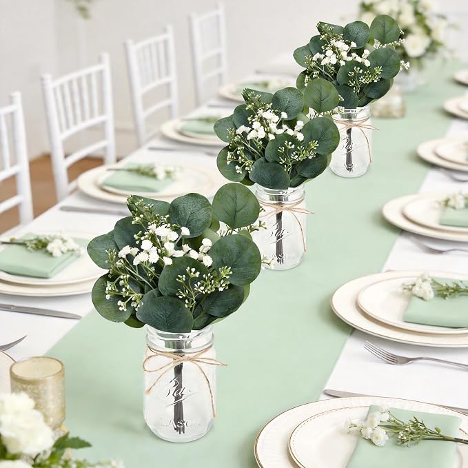 10 Sets Mason Jars Centerpieces - Image 3