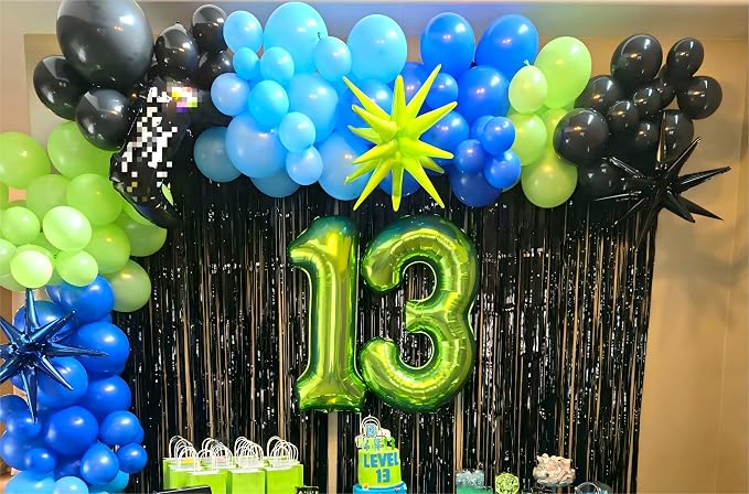 Light Green Number 3 Balloon 40 inch, Birthday Party Balloons Decorations | - Image 5