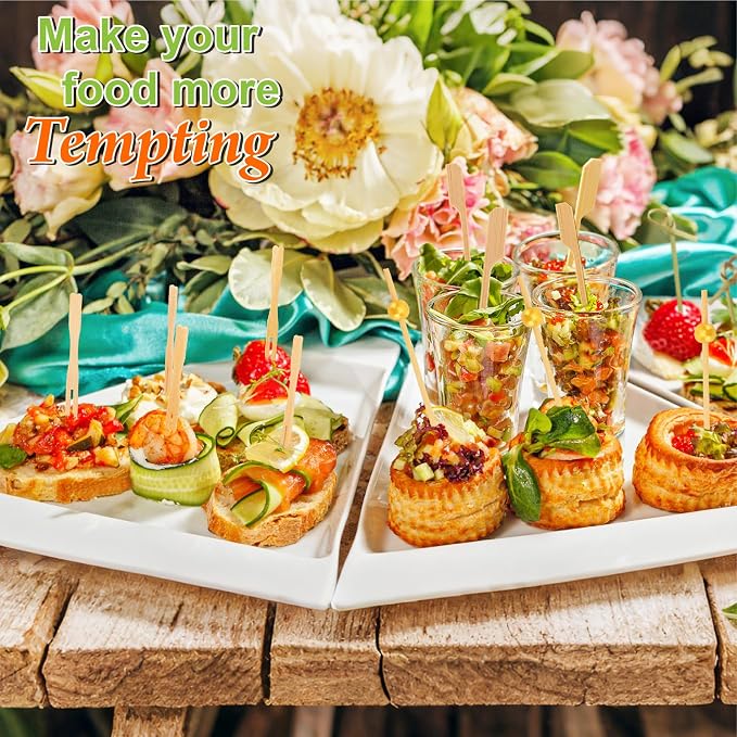 1000PCS Cocktail Picks Kit, 4 Styles Fancy Toothpicks - Image 6