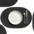 AHHFSMEI Placemats Set of 8 for Dining Table Washable Woven Non-Slip 18x12 by AHHFSMEI