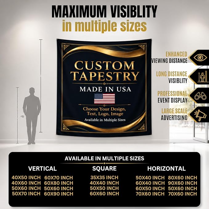 Custom wall Tapestry hanging by BCB Custom Wall Art Tapestry Printed in USA | - Image 3