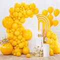 PartyWoo Yellow Mustard Yellow Balloons 155pcs Different Sizes | 18 12 10 5 by PartyWoo