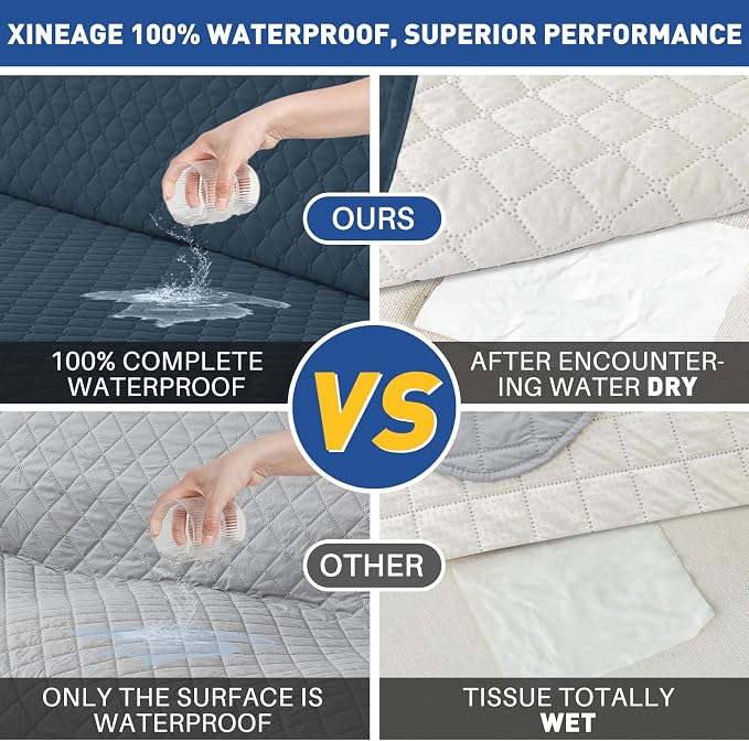 XINEAGE Waterproof Sofa Cover Couch Covers - Image 4