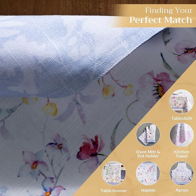 Maison d' Hermine Placemats Set of 4 Reusable 100% Cotton | Cloth Place Mats - Image 6