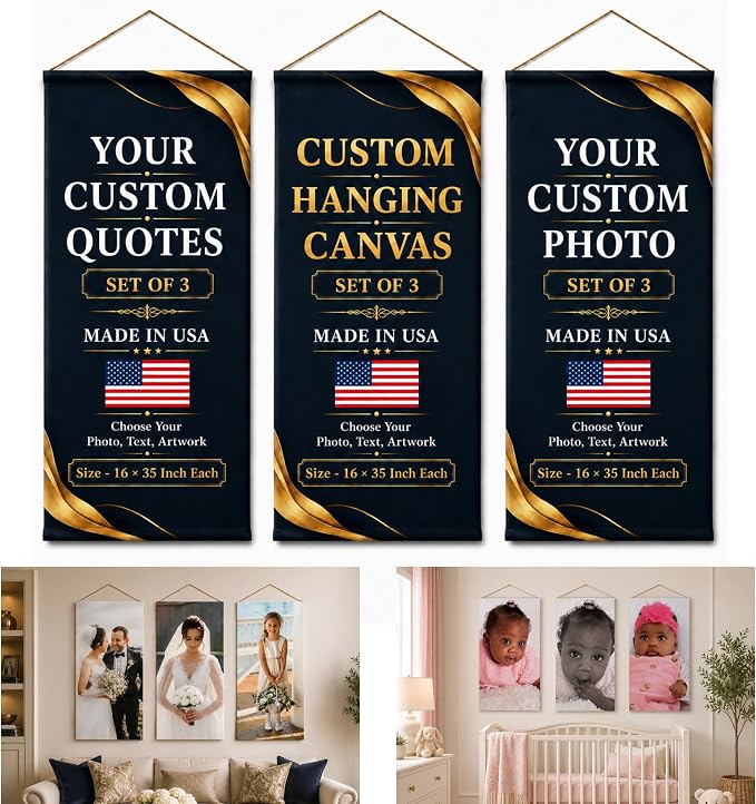 Custom Hanging Canvas Wall Art by BCB Print by BCB