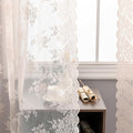 Kotile Blush Pink Lace Curtains by Kotile+Curtains