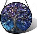 DASTOLL Stained Glass Window Hanging, and Mom 9.8 in by DASTOLL