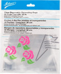Ateco Clear Disposable Decorating Bags, Extra Strong, Made in USA by Ateco