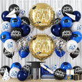 HILAVO Blue and Black Graduation Balloons 2026 Graduation Decoration 18 In Grad by HILAVO