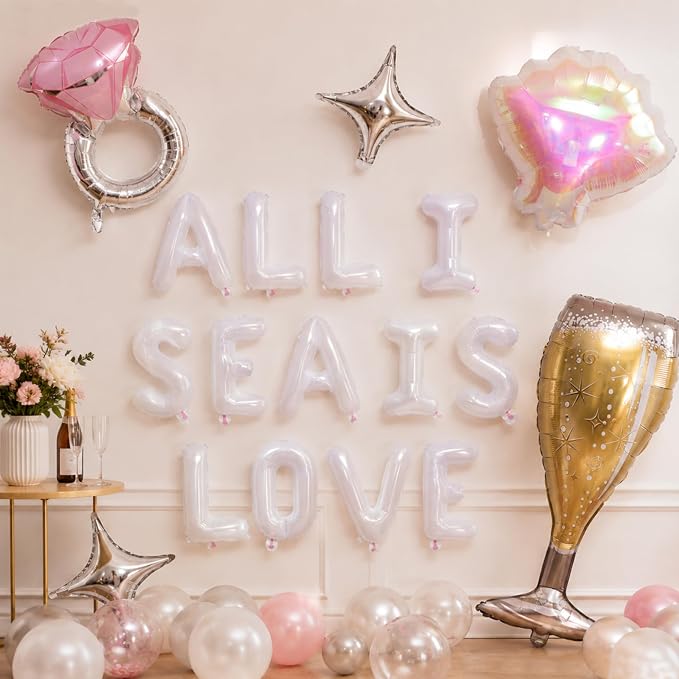 All I Sea Is Love Balloon Banner Kit - Image 2