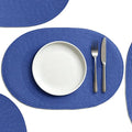 AHHFSMEI Placemats Set of 4 for Dining Table Washable Woven Non-Slip 18x12 by AHHFSMEI