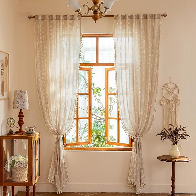 Boho Curtains 84 inch Long - Image 6
