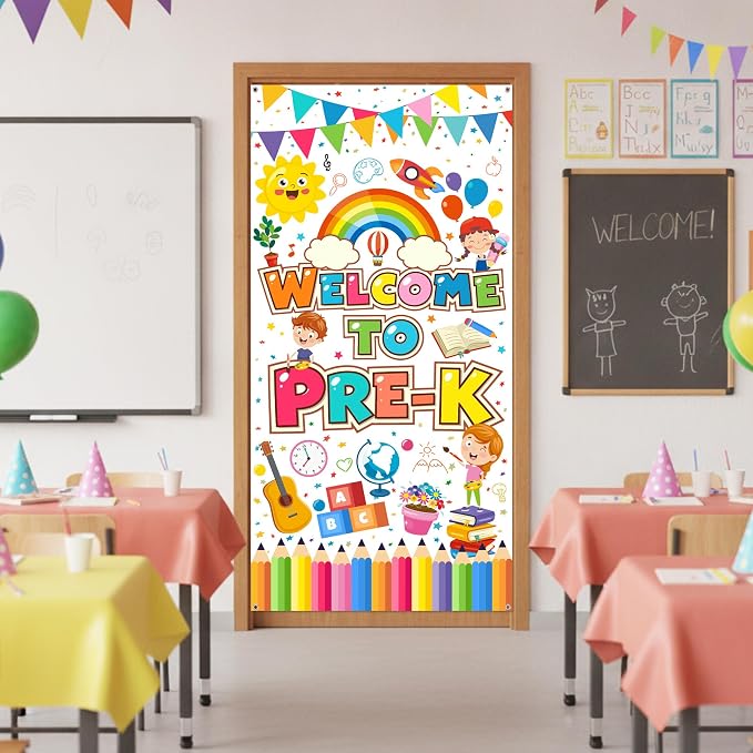Welcome to Pre-K Door Banner - Image 7