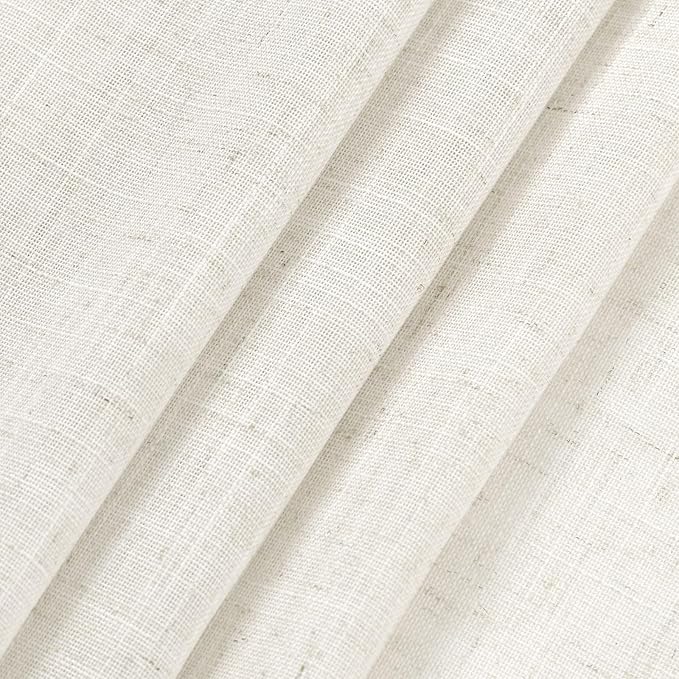 Natural Linen Curtains 72 inches Long - Image 6