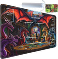 for TCG Playmat with Zones, Non-Slip Rubber Bottom Trading Card Game Mat with by Unknown