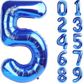 Number Balloons Navy Blue Balloons by United-UnicornsParty