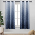 DWCN Ombre Blackout Curtains for Bedroom by DWCN